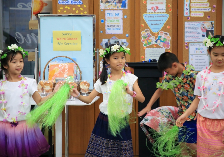 Primary 1-3 Morning Assembly and Primary 3/7 presentation about coconut tree November 9, 2020