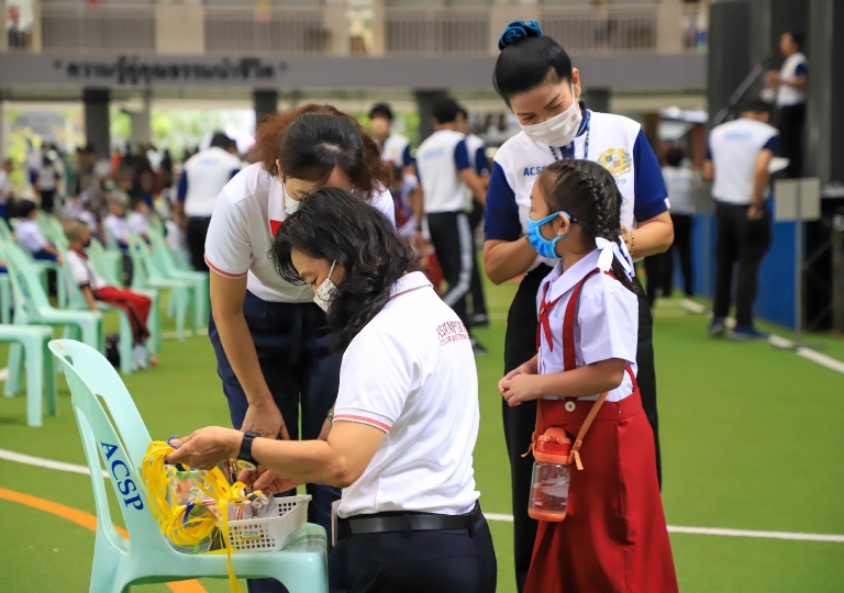 ACSP – Assumption College Samutprakarn school opening has gone smoothly due to parents, students and ACSP Community cooperation, July 1, 2020.