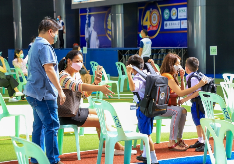 ACSP – Assumption College Samutprakarn school opening has gone smoothly due to parents, students and ACSP Community cooperation, July 1, 2020.