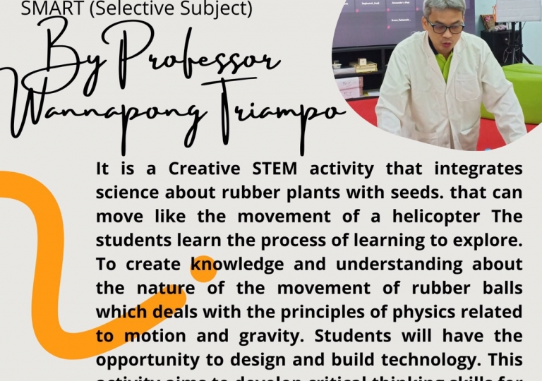 ACSP EP Secondary 1 students have to discover and explore their path in the future. To assist them with that, EP is offering 5 selective subjects namely; SMART, ICT, EWL, Japanese Communication (J-Com) and Chinese Communication (C-Com). 