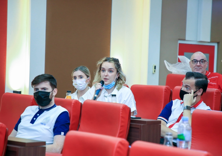 Albert Lawrence Hall – Secondary 6 learners showcased their knowledge and confidence in the Independent Public Presentation: People who shaped our World activity organized by Mr. Alex Stewart together with other EP teachers, February 18, 2021.
