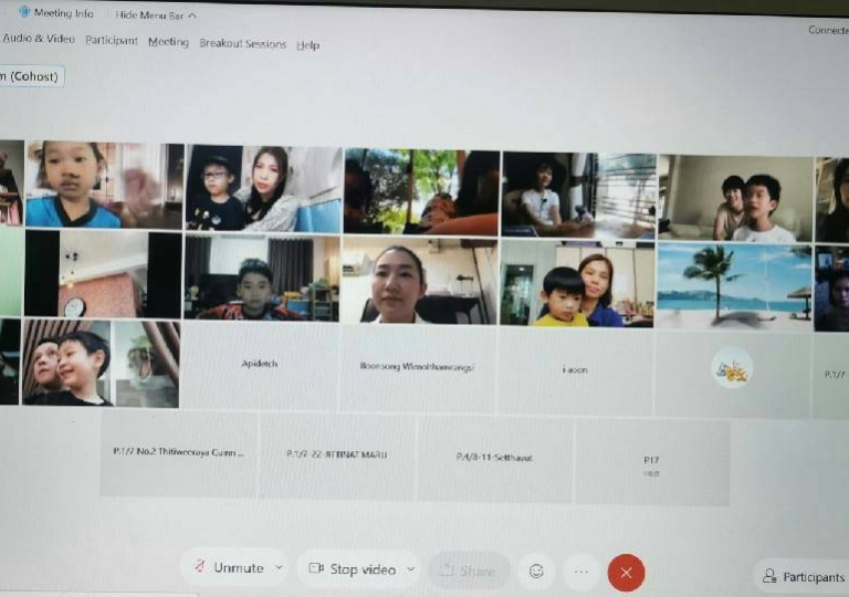 Assumption College Samutprakarn held the Online Parent-Teacher Orientation 2021: Online Education #4 via Youtube live and Cisco WebEx, June 5, 2021.