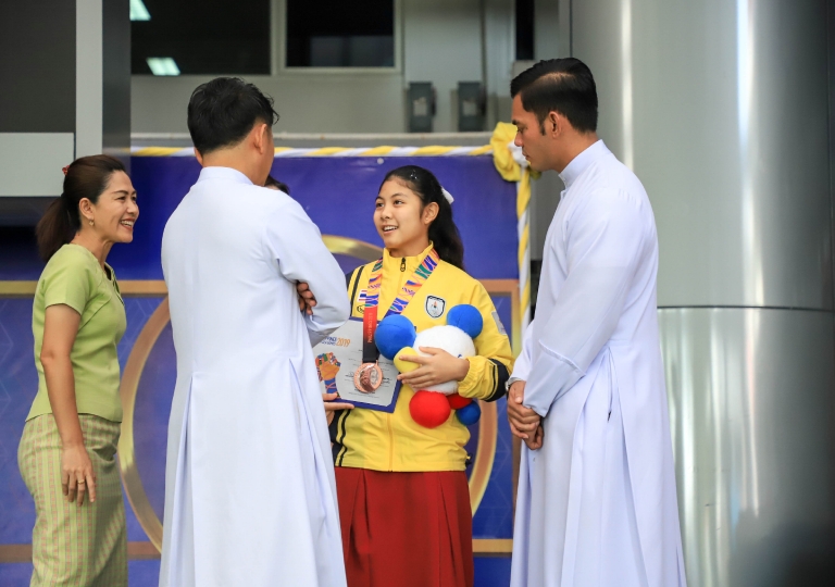 Chayanutphat Shinnakerdchoke Women foil team Bronze medal 30th Sea Game Fencing Philippines 2019