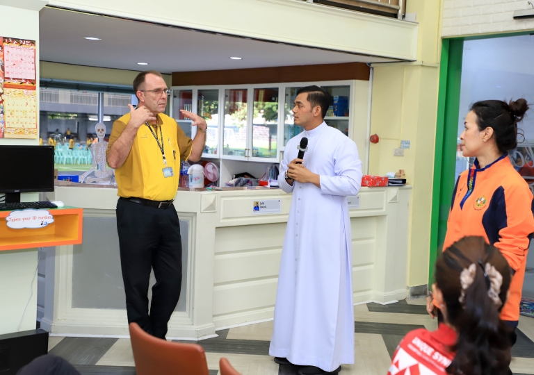 July 12, 2019 EP Foreign Teachers Monthly Meeting With Bro. Patcharapakorn Langbubpha