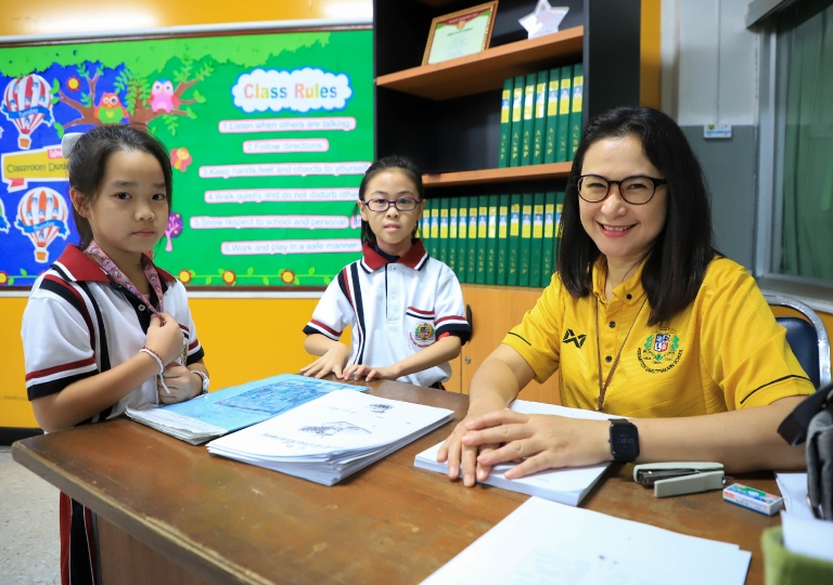 June 20, 2019 Parents Volunteers do the Reading Together Project