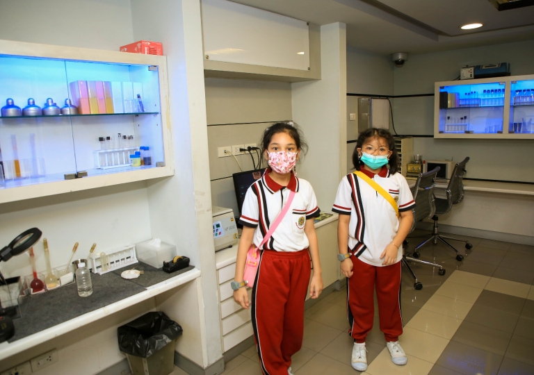 KidZania, Bangkok – The school organized a field trip for Primary 3 students together with KidZania with the goal of having kids learn essential life skills such as respect, independence, social integration, creativity, teamwork, November 24, 2020.  