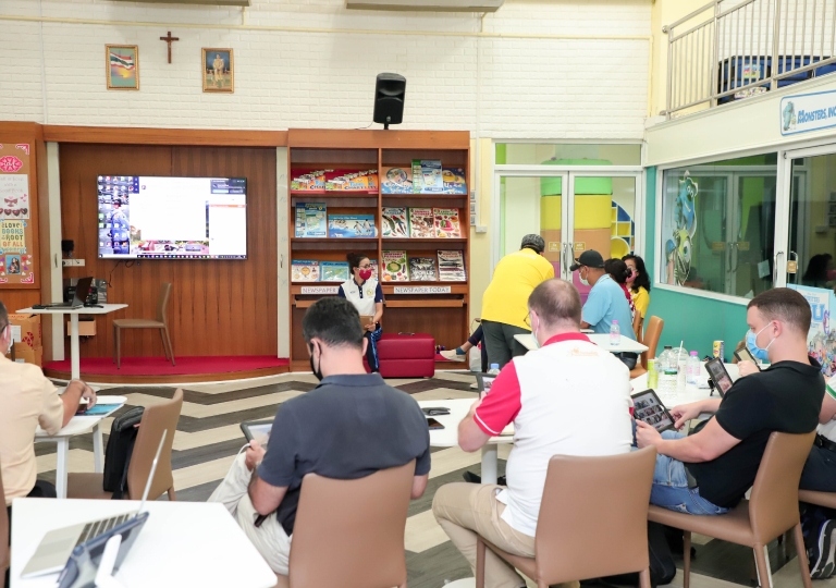 May 21, 2020 Discovery Center - Assumption College Samutprakan English program conducted WebEx teacher training led by the ETC Team to support online classroom teaching and to prepare for the new normal.