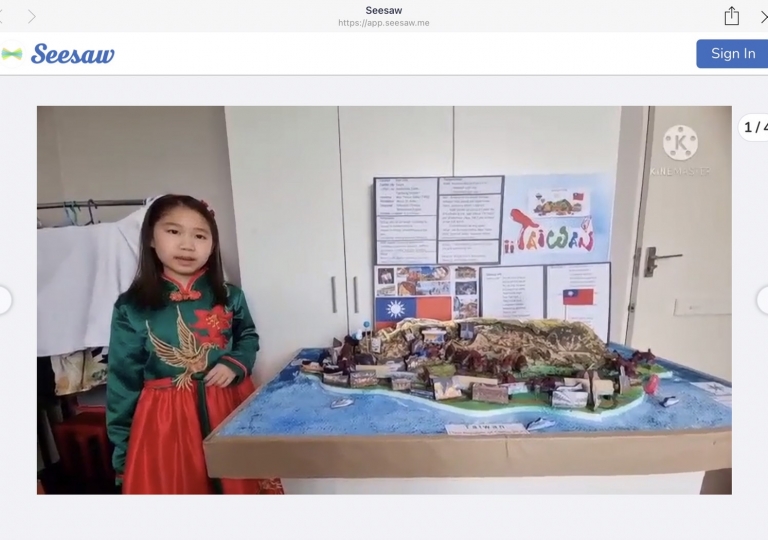 Primary 3 learners are thrilled to give us a tour to their 3D model of gorgeous island countries. This project is for students to boost their creativity and presentation skills.