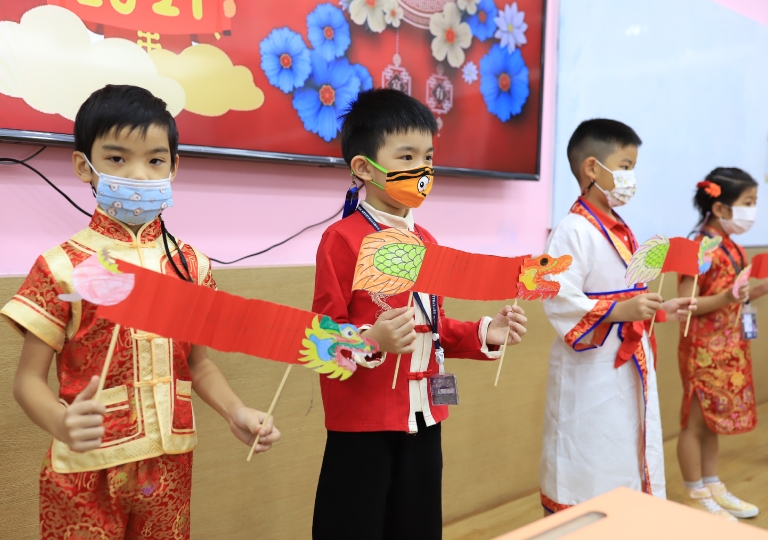 St. Gabriel Building – Primary 1/9 learners enjoyed the Gong Xi Fa Cai (Chinese New Year) celebration. This happy event is held wishing for a prosperous new year, February 8-11,2021.