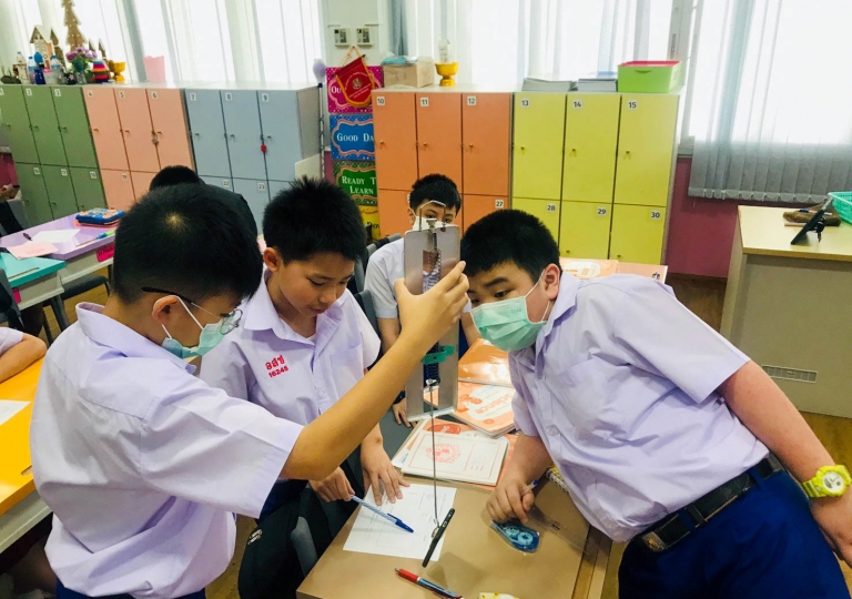 St. Gabriel Building – Primary 6 learners enjoyed the Measuring mass and weight activity planned by Mr. Bienjelou Balasa, November 5, 2020. 