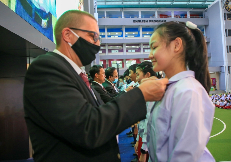 St. Louis Arena – ACSP held the Newly elected student council pinning ceremony and Student commission on elections certificate awarding to formally announce the election results, August 25, 2020.