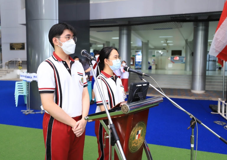  Everyone Can Be a Hero in coordination with Sikarin Hospital from 4 July – 24 August. There were 3 goals set for this project: students from Primary 1 to Secondary 6 had to attend the lecture on “Choking: First Aid and CPR (resuscitation)”