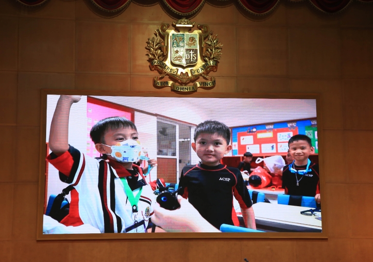 ACSP held P1 Open House 2022: Explore a New Horizon for Future Education to promote and present what the school can offer for the aspiring and incoming Primary 1 students AY2023.