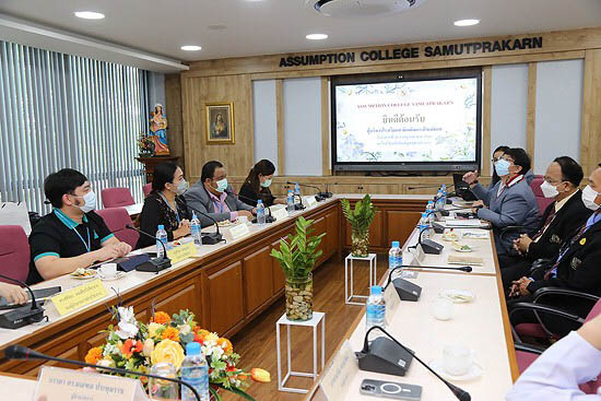 ACSP, led by Bro. Dr. Monthol Prathumarach, School Director, Bro. Manit Sakonthawat, Vice Director/ EP Consultant and Bro. Pittaya Tueiata, Vice Director, together with the School Board, welcomed the Satit Pattana Secondary School Delegates, 26th July 202