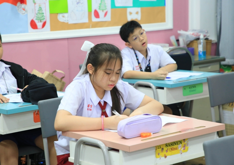 English Program held Cambridge Mock Tests for Primary 3 to Secondary 3 on 6-8 February 2024. 