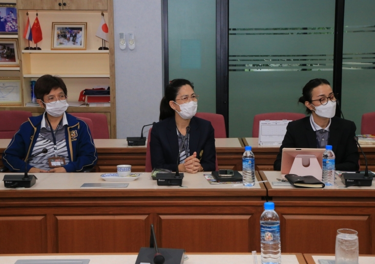 On 4th August 2023, ACSP led by Vice Directors, Bro. Manit Sakonthawat and Bro. Natton Suphon, together with the school administration, welcomed delegates Professor Hiroaki Sakurai and Professor Sayaka Hashimoto from Gakushuin Women’s College (GWC), Japan