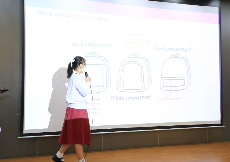 On Tuesday 11 and Tuesday 18 July we hosted ACSP school bag re-design competition for M3 Design Thinking students.