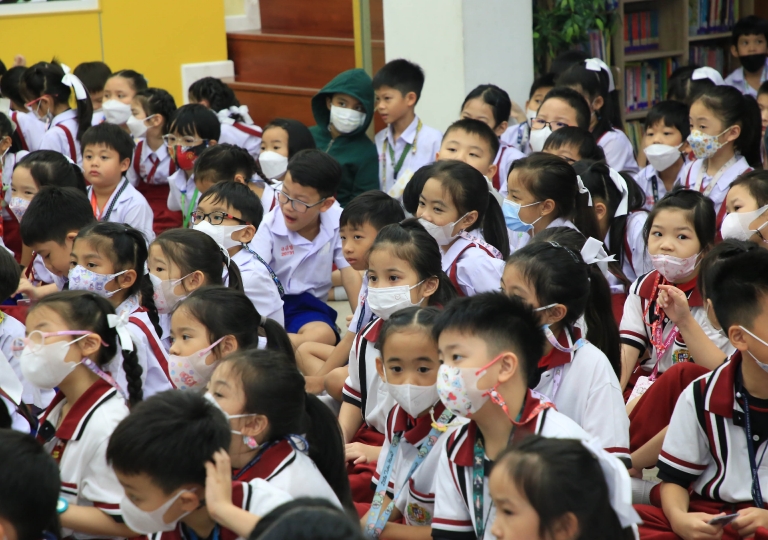 Primary 1-3 Morning Assembly and P1/7 Reading Story Presentation