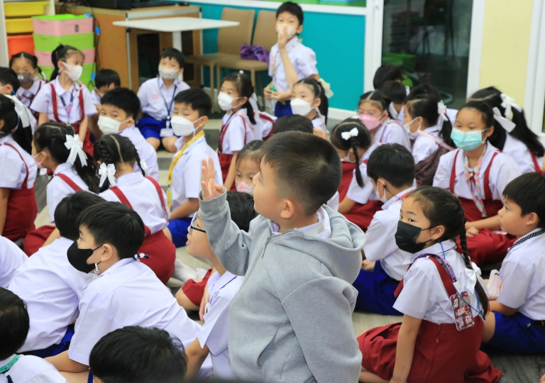 Primary 1-3 Morning Assembly and P1/7 Reading Story Presentation