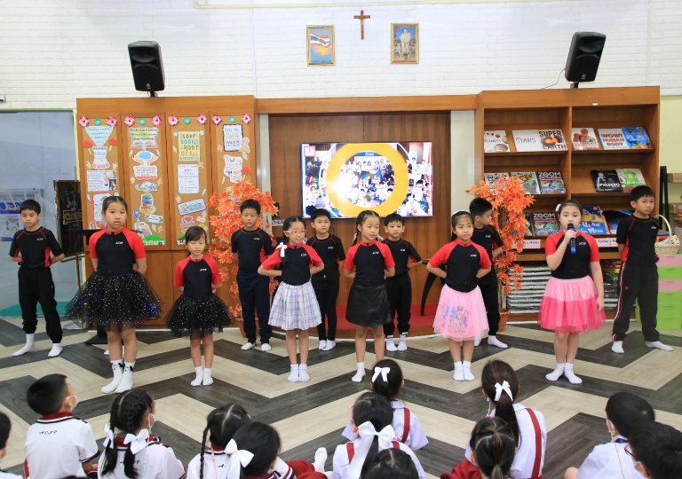 Primary 1-3 Morning Assembly and P3/7 Special Dance Performance Heal The World