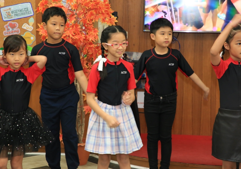 Primary 1-3 Morning Assembly and P3/7 Special Dance Performance Heal The World