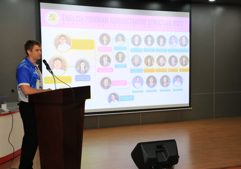English Program held the annual Foreign Teacher Orientation for the academic year 2023 with the theme “Refresh our best practices with renewed spirits” at Silver Jubilee Hall, 15-16 May 2023.